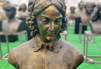 开封南丁格尔纯铜头像雕像——传承慈善精神