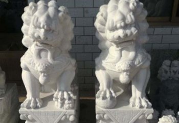 开封狮子门口石雕，工艺精湛品质卓越
