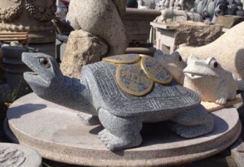 开封精致静谧的大乌龟雕塑