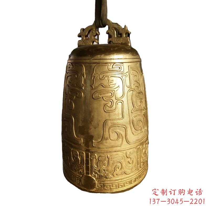 开封文化铜钟挂钟