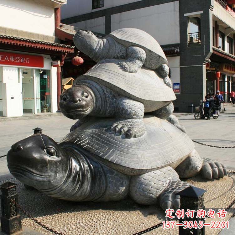 开封乌龟石雕图片