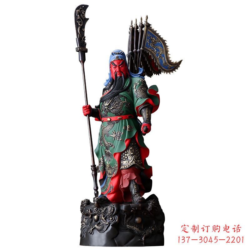 开封武财神关二爷雕塑
