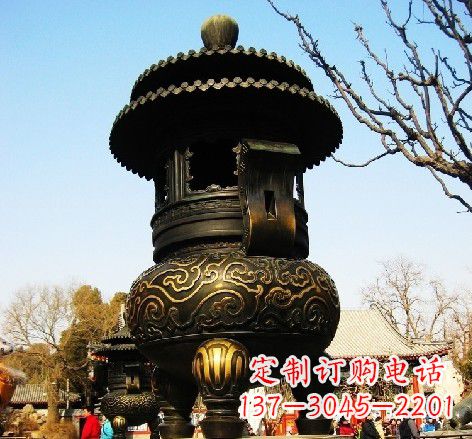 开封香炉铜雕塑