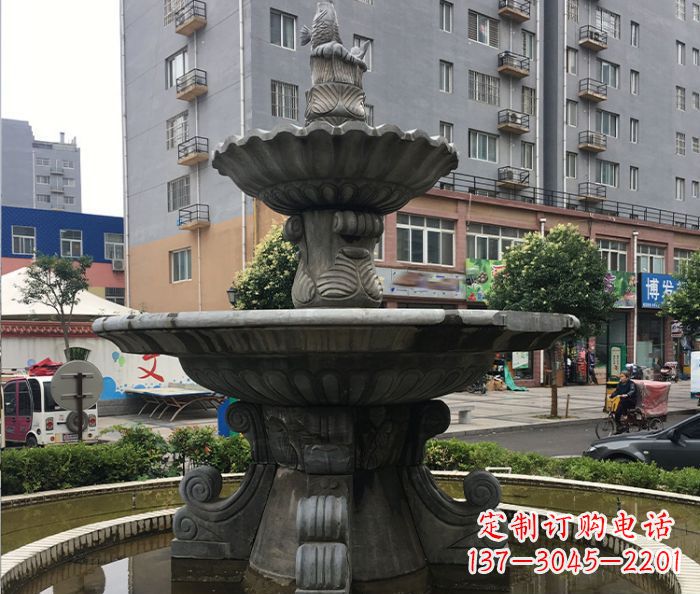 开封小区景观仿古喷泉石雕
