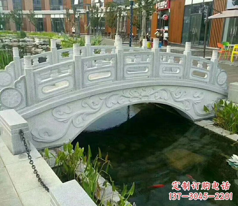 开封小区景观石桥栏杆