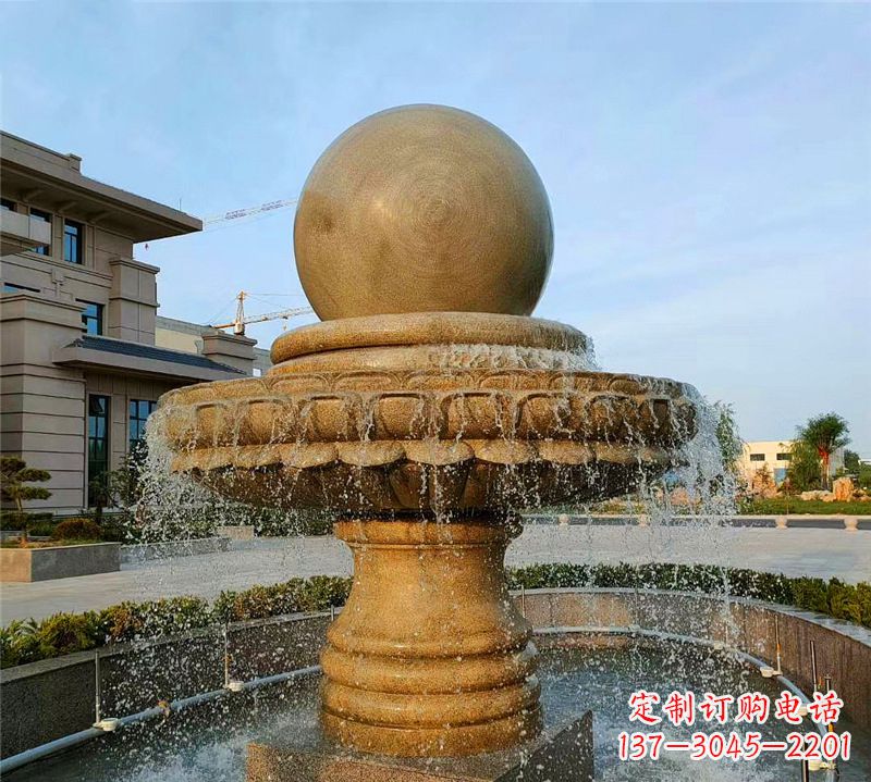 开封小区石喷泉雕塑