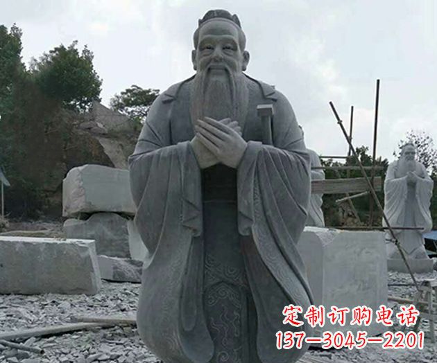 开封校园孔子人物石雕