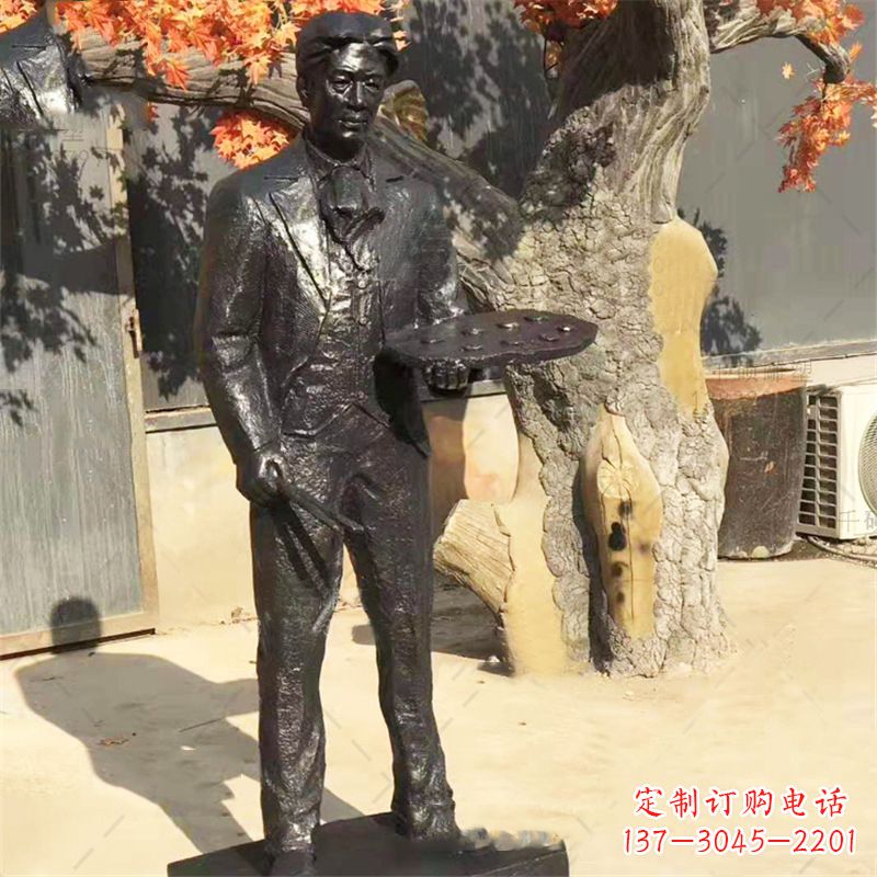 开封徐悲鸿画画雕塑