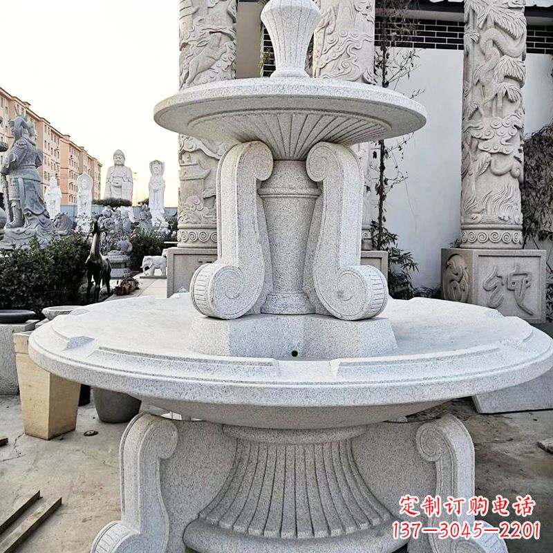 开封许愿池喷泉 石雕