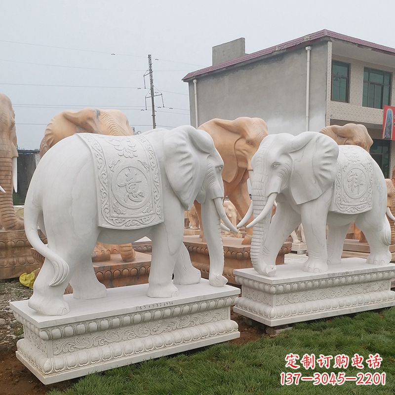 开封学校石雕大象