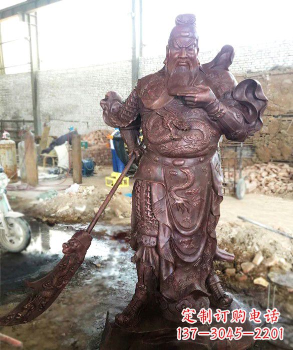 开封义薄云天关公像