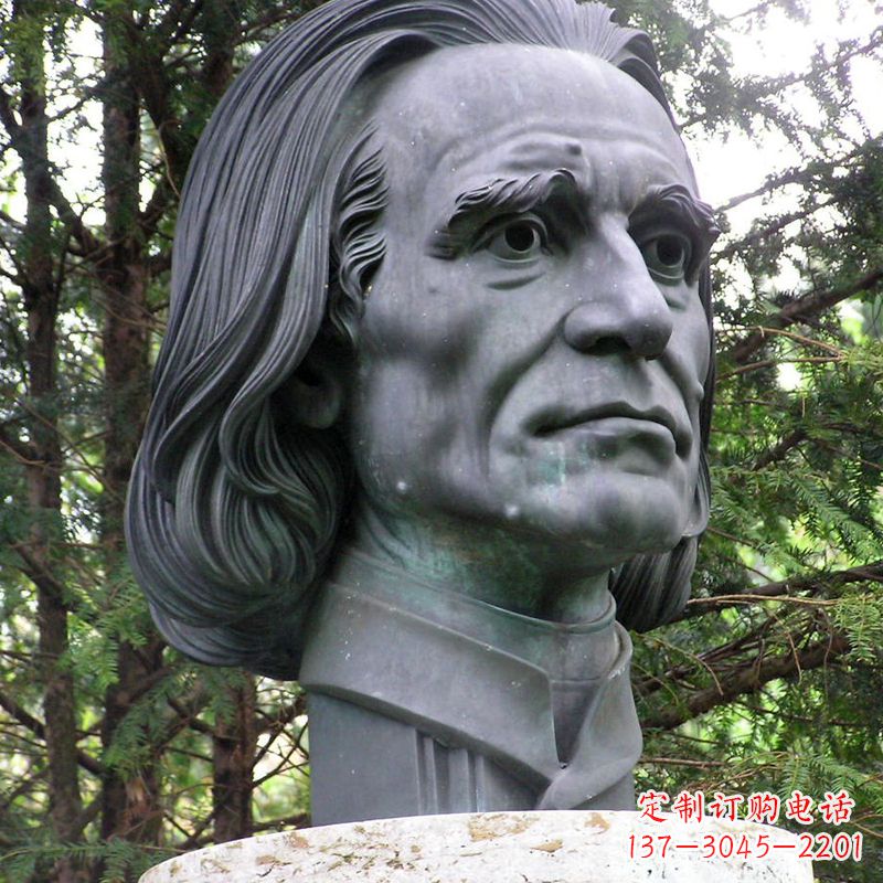 开封英国著名外科医生利斯特铜雕头像雕塑