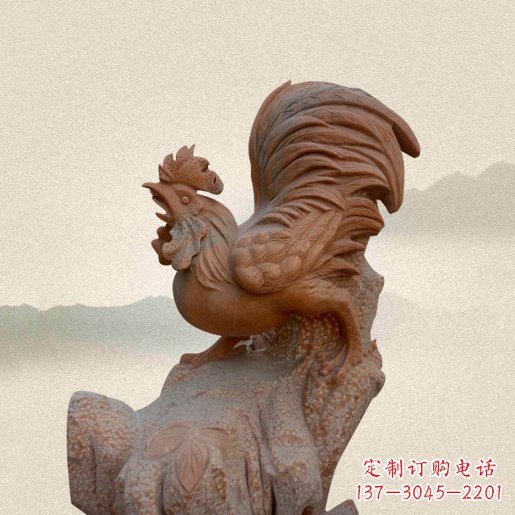 开封酉鸡景观石雕