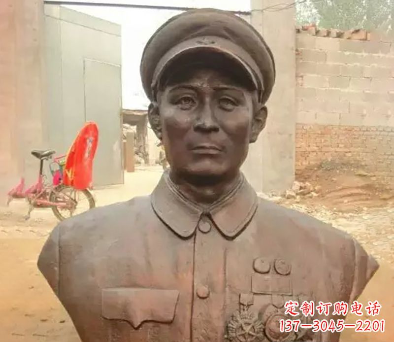 开封元帅名人胸像铜雕