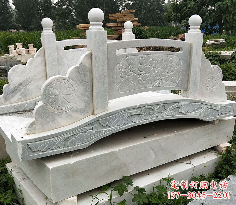 开封园林仿古石拱桥景观石雕