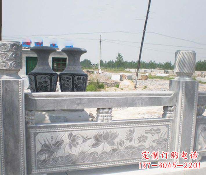 开封园林仿古石栏板景观石雕 (3)
