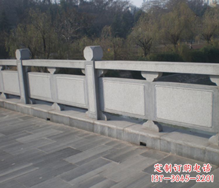 开封园林仿古石栏板景观石雕 (7)