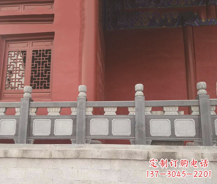 开封园林仿古石栏板景观石雕 (8)