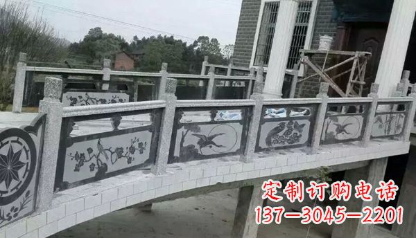 开封园林仿古石栏板景观石雕 (10)