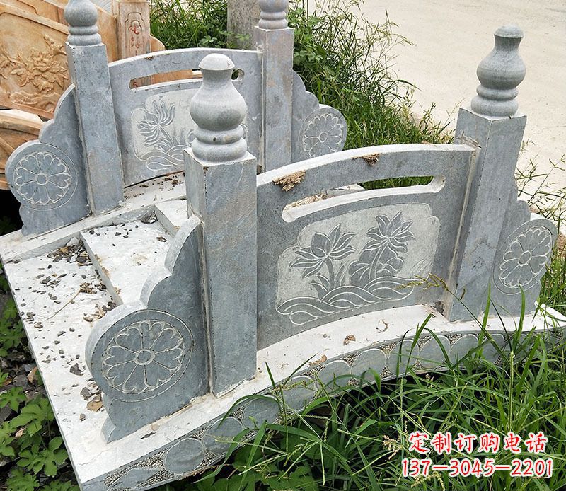 开封园林仿古石栏板景观石雕_1 (2)