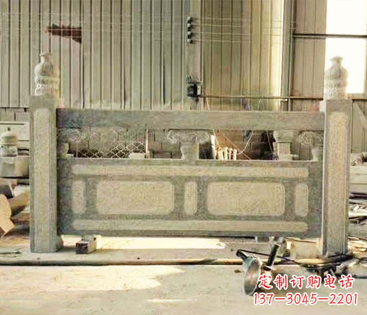 开封园林仿古石栏板景观石雕