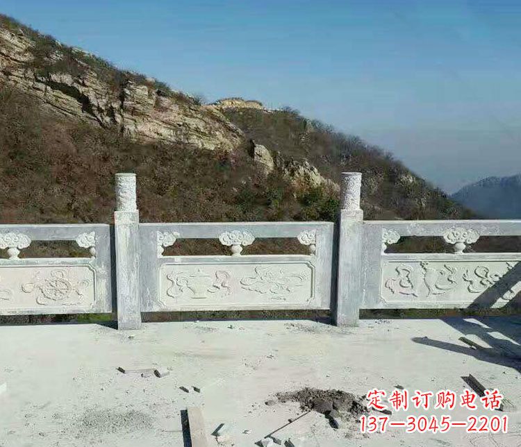开封园林仿古石栏板景观石雕_2 (3)