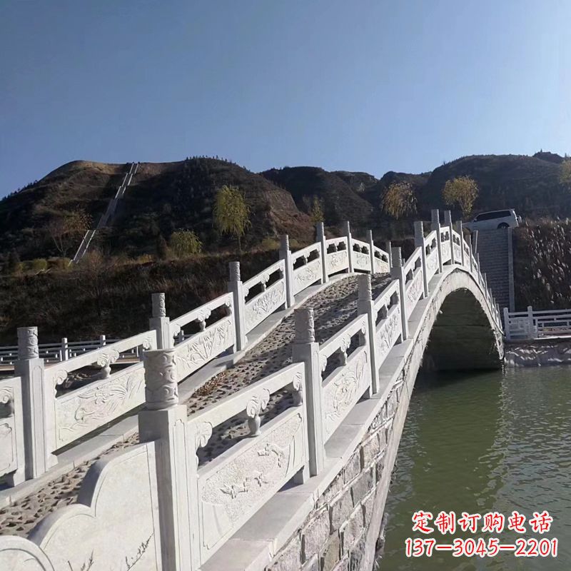 开封园林景点石雕桥栏板