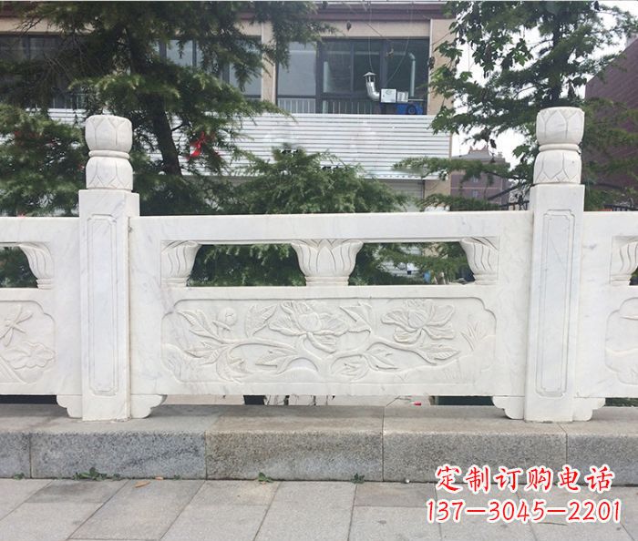开封园林景观大理石浮雕栏板 (2)
