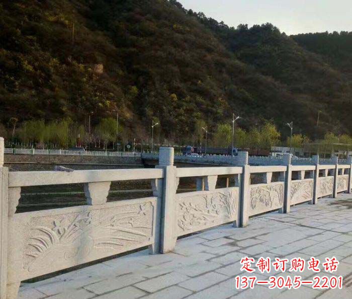 开封园林景观大理石浮雕栏板