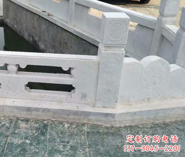 开封园林景观大理石栏板雕塑 (7)