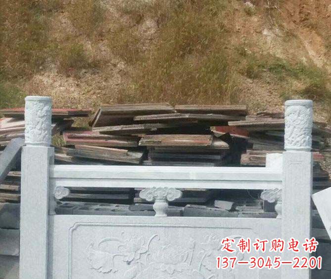开封园林景观大理石栏板石雕