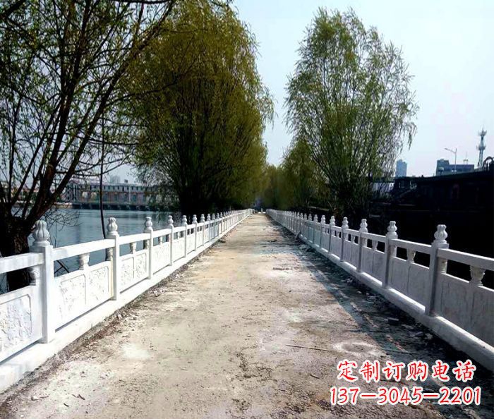 开封园林景观大理石栏杆石雕