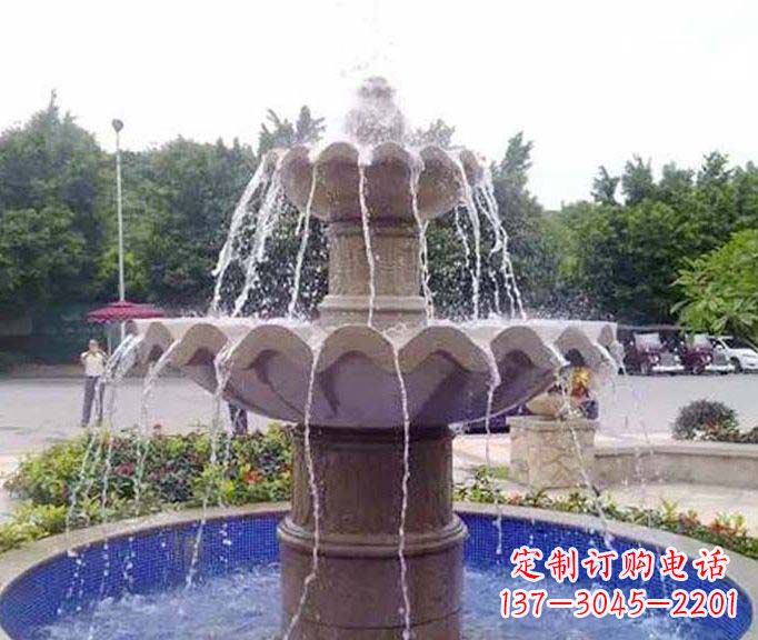 开封园林景观大理石喷泉石雕
