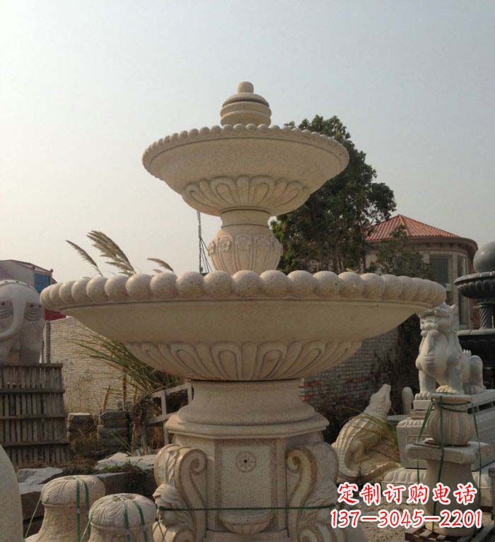 开封园林景观大型喷泉石雕