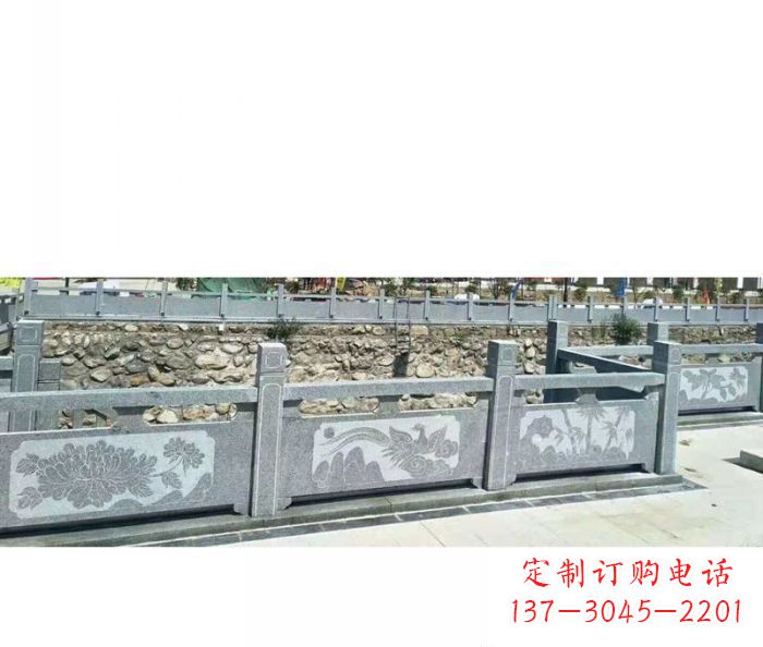 开封园林景观仿古石雕栏板 (5)