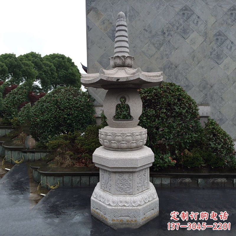 开封园林石雕灯笼