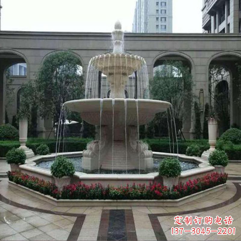 开封园林石雕喷泉雕塑
