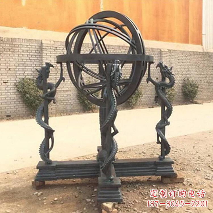 开封张衡天体仪浑天仪雕塑摆件