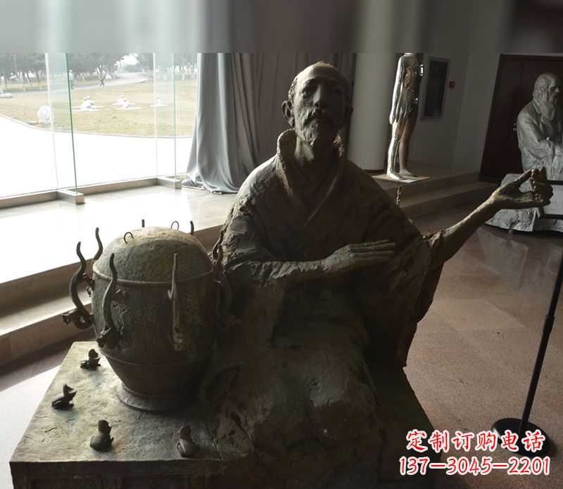 开封张衡铜雕