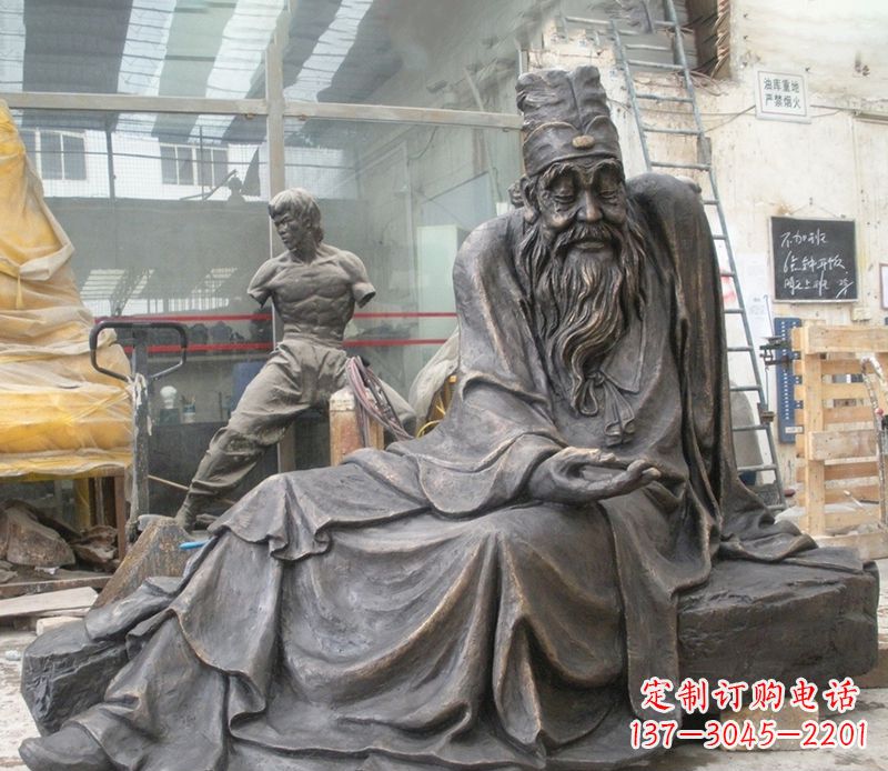 开封张仲景铜雕