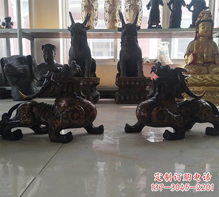 开封招财辟邪貔貅铜雕