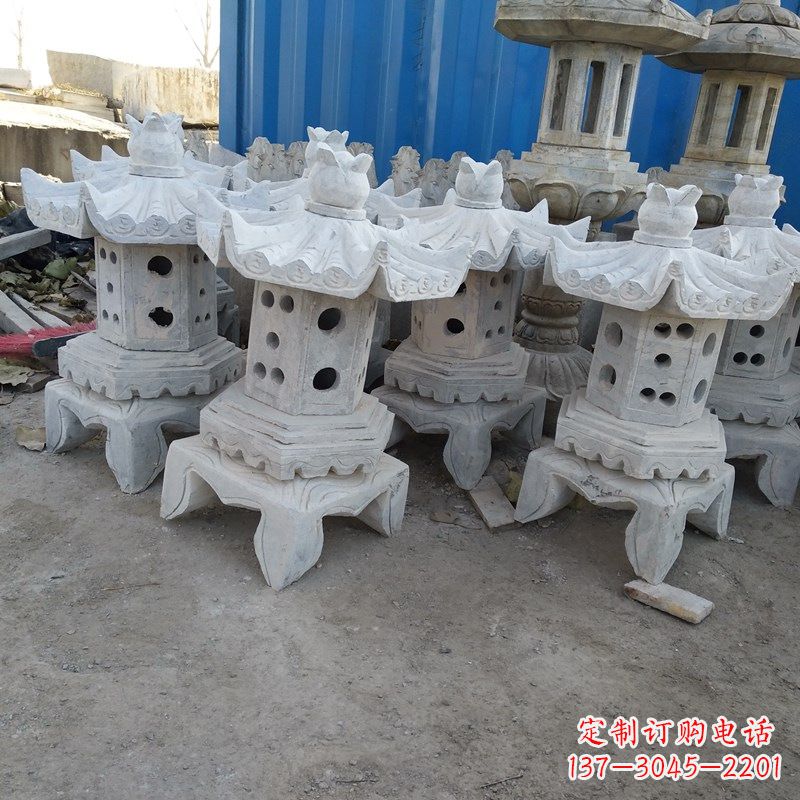 开封中式古代石灯笼