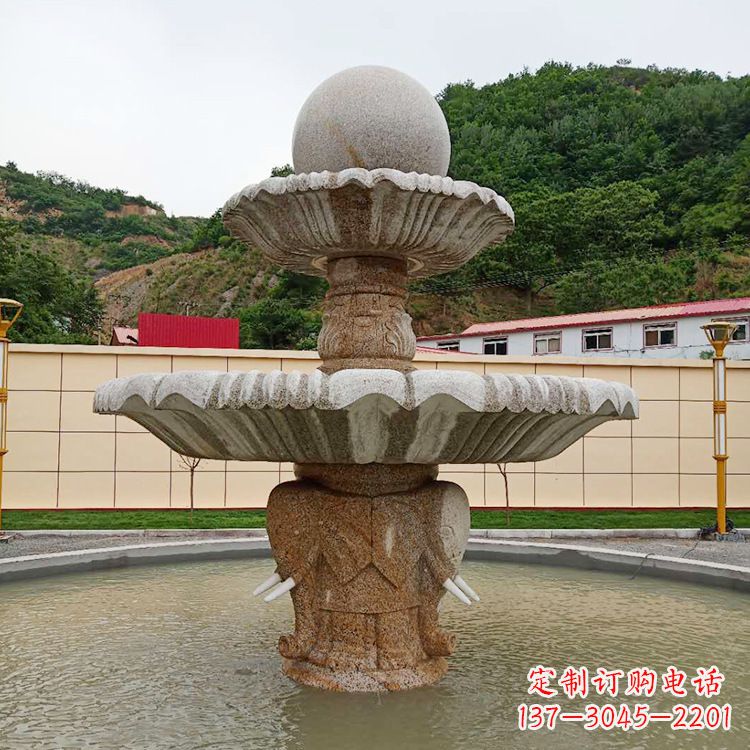开封中式喷泉石雕