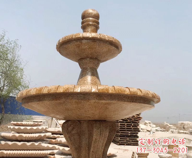 开封中式石雕喷泉
