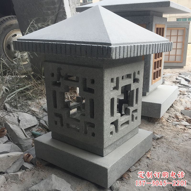 开封中式现代石灯笼