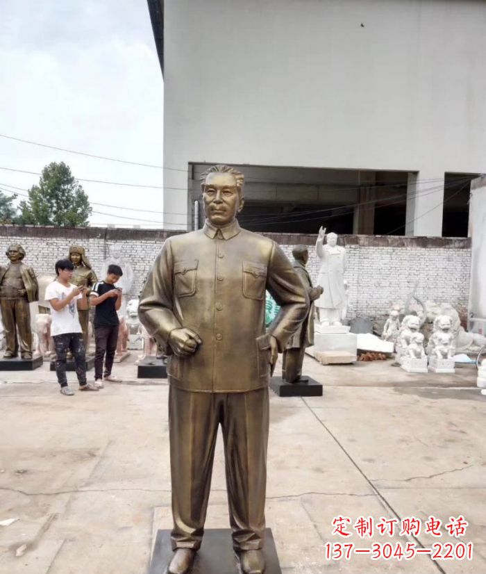 开封周恩来铜雕 (3)