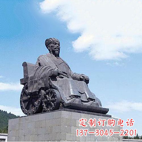 开封诸葛亮雕像-三国著名人物历史名人雕塑