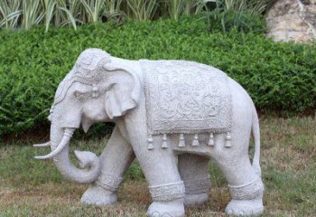 开封中式石雕大象