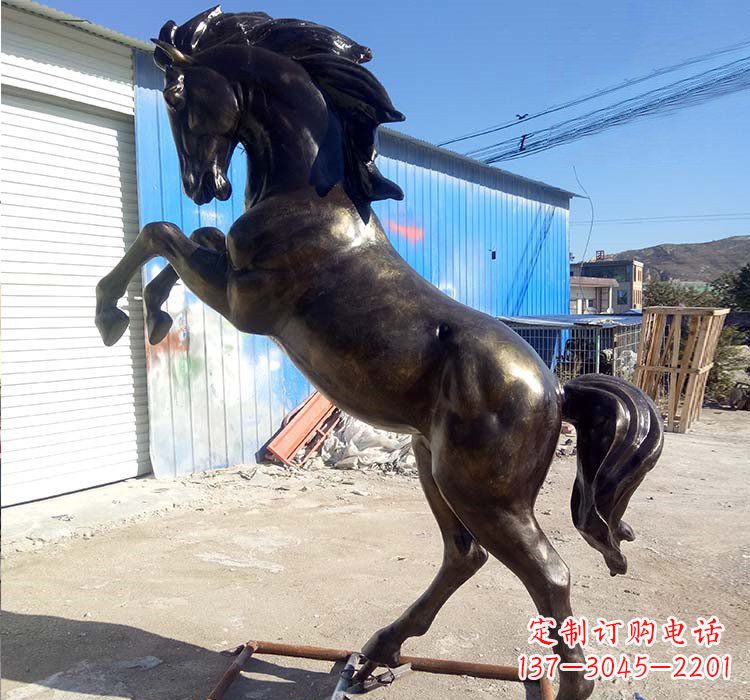 开封铸铜立马