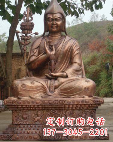 开封紫铜佛像雕塑